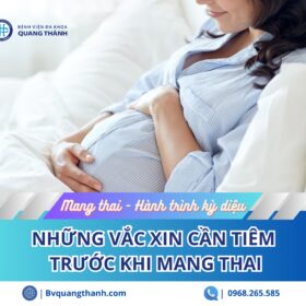 Những vắc xin cần tiêm trước khi mang thai