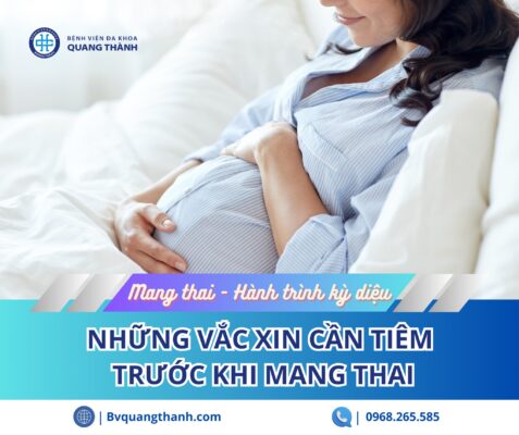 Những vắc xin cần tiêm trước khi mang thai