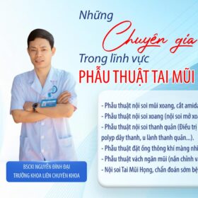phẫu thuật tai mũi họng